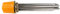 Heizelement 220V 3000W, 1-1/2 Zoll DN40 Edelstahl Heizstab Heizpatrone Edelstahlflansch Doppel U Typ 47mm (3000W)