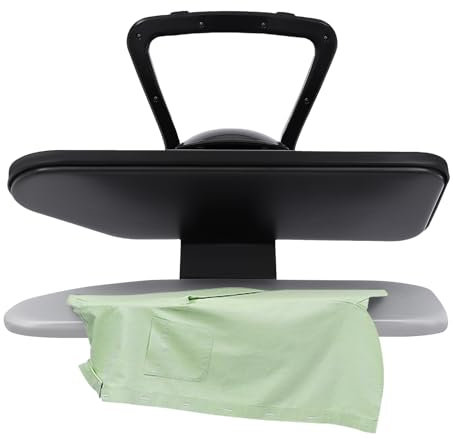 Wensiy Intelligente Dampfpresse 2200W digitale Dampfpresse Dampfbügelpresse mit Touchscreen, Professionelle BüGelmaschine, 5 BüGelprogrammen Und Temperatureinstellung, für Hemden Hosen Bettlaken, Schw