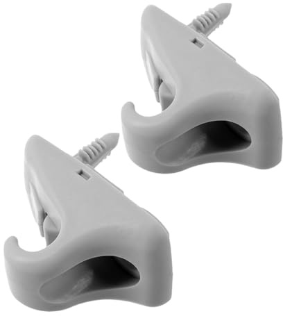 HORIALENCE 2 Piezas Clip para Visera Solar De Automóvil De Gancho De Clip Resistente para Parasol Accesorios De Visera para Automóviles De Coches