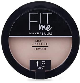 Maybelline Fit Me Matte & Poreless Pressed Powder 115 Ivory