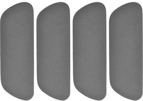 uxcell 4pcs Refrigerator Drip Catcher, Water Absorbent Pad for Refrigerator Drip Tray, Protects Ice and Water Dispenser Pan from Spills, Grey