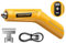 SEEKONE Kabellose Mini Heißluftfön mit 4 Temperatureinstellungen (Bis zu 450°C) und Speicherfunktion, 3,6-V-Lithium-Heißluftpistole, USB-Aufladung mit Reflektordüse zum Basteln, Erhitzen von Harz