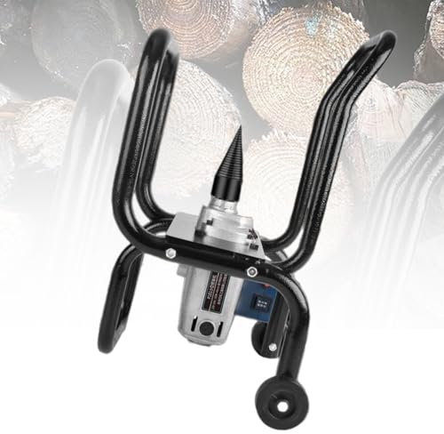 XDTKJDZ Máquina Cortadora De Leña De 1800 W, Máquina Cortadora De Leña, Velocidad Sin Carga 420 R/min, Diámetro De Corte De Madera 200 Mm, Trabajos De Corte De Leña