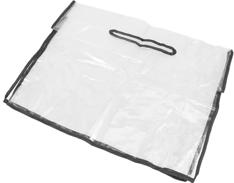 VICASKY Handbag Rain Cover for Tote Bags Waterproof Foldable Handbag Protector for Rain Clear Bag Raincoat Hand Bag Cover Accessory for Outdoor Travel Hiking and Camping 16.54 X 15.35 X 4.72 in