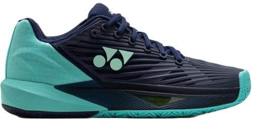 YONEX Women's Power Cushion Eclipsion 5 Clay Court Tennis Shoes, Dark Navy (Women's US Size 9.5)