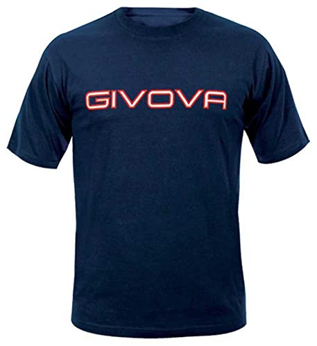 Givova, t-shirt spot, azul , S