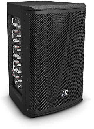 LD Systems Mix 6 A G3-2-Weg Aktiv-Lautsprecher mit Integriertem 4-Kanal-Mixer, 6.5''