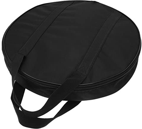 Cabilock 1stk Gong-Tasche Tamburin Tasche Trage Für Instrumente Sabian Becken Gong- Aufbewahrungs Kreuzen- Instrumententräger Reise Tamburin- Oxford-Stoff