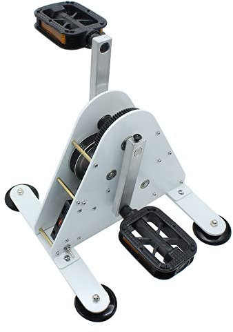 Pedalgenerator, 50W fotdriven strömgenerator med USB-gränssnitt, motionscykelgenerator, bärbar nödströmförsörjning, multifunktionsgenerator för utomhushandvev