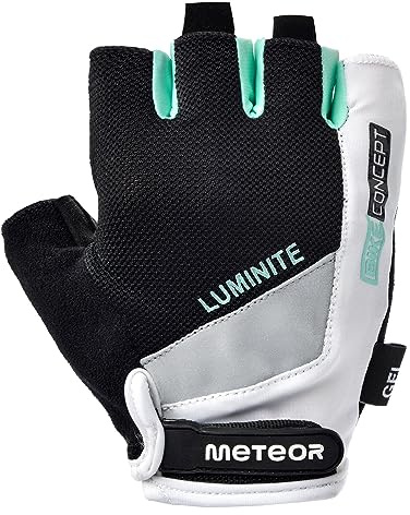 meteor radhandschuhe MTB Handschuhe Herren Gel GX31 Green fahrradhandschuhe Mountainbike Handschuhe - Radsport Handschuhe Damen - Radsporthandschuhe Downhill Wandern Fahrrad Handschuhe Kinder