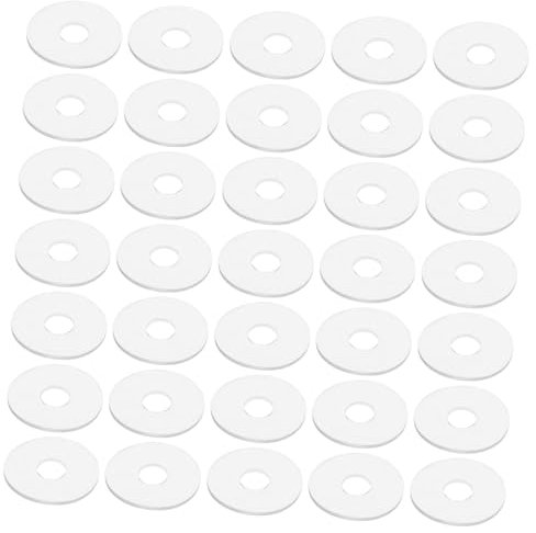 MUSISALY 50piezas Junta Transparente Arandela Para Manija De Ducha Arandelas De Fijacion De Vinilo Reparacion De Juntas Planas Accesorio Para Manijas De Ducha Pequena Reemplazable Redondas