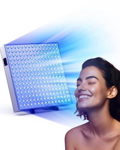 JITESY Solarium für Zuhause,460NM Tragbare Bräunungslampe Mit 225Stück Leds,45W Gesichtssolarium Seinstellbares Ständer Und Aufhängbare Haken,Gesichtsbräuner Solarium Für Zuhause Für Körper