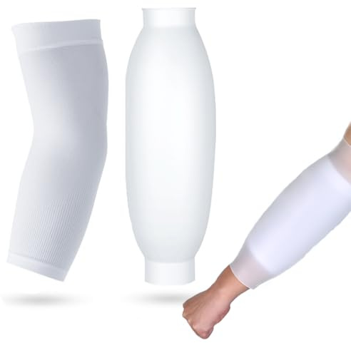 Protector de línea PICC impermeable, Protector Picc Brazo, cubierta de brazo medio Elbow, Escayola Protector Pie Ducha,Protector de yeso protección, para adultos y niños (S)