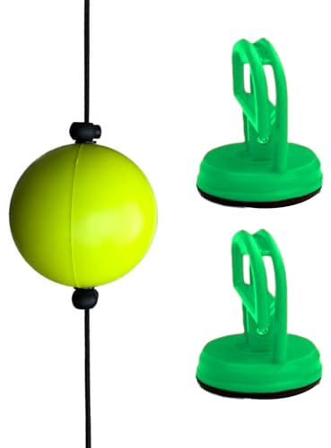 Pelota De Boxeo Reflex - Saco De Boxeo De Doble Extremo Montado Con Succión, Equipo Profesional De Entrenamiento De Reflejos | Adecuado Para Uso En El Hogar O En El Gimnasio, Mejora La Coordinación Ma