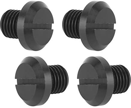 Yuecoom 2 pares de tapones ciegos para espejo de motocicleta, M10x1.25 tapones para orificio de espejo retrovisor lateral, tapa para orificio de espejo para Z125 Z650 Z800 Z1000 Z900 Z900RS