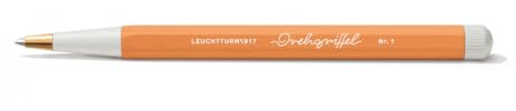 LEUCHTTURM1917 369807 Drehgriffel Nr. 1, Apricot - Kugelschreiber mit blauer Mine