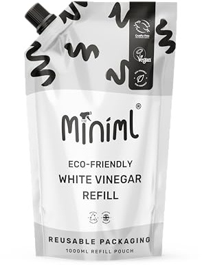 Miniml Eco White Vinegar Cleaning 1L Refill – Unscented