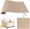 40x200CM Sofa Protectors from Pets, Wall Mounted Cat Wall Scratcher for Cat Climbing Wall, DIY Anti Scratch Furniture Protector, Anti Cat Scratch Furniture Protector for Floors, Sofas, Chair(Khaki)