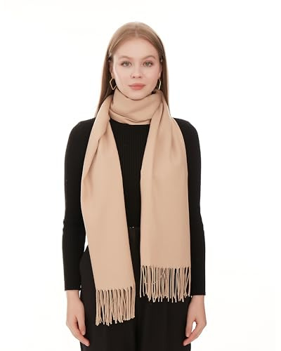 Pashmina Sjal Scarf För Dam – Lätt Och Tunn Halsduk Mode Sjalar för Kvinnor - Pashmina Vårsjal - Elegant Sommarsjal För Damer