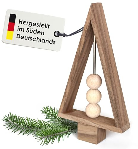 Waldana© Doftträd av trä för dekoration I liten souvenir jul julgran doft handgjord hållbar gåva