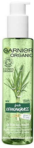 Garnier Organic Detox Gel Wash, Lemongrass, 150 Ml, Pack Of 1