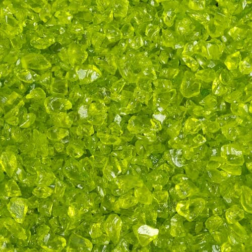 Fuchs seit 1895 Glasgranulat Glassteine 4-10mm 1000g in versch. Farben, Farbe:apfelgrün