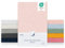 Laleni 2er Set Frottee Spannbettlaken 40x90cm - Oeko-TEX Zertifiziertes Bettlaken- Faltenfreie Spannbetttücher für Kinderbett - Babybett und Moses Körbchen Rosa