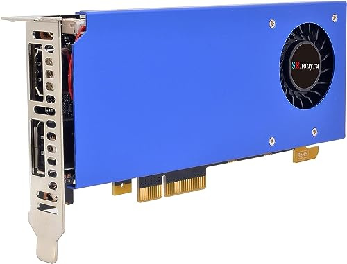 SRhonyra GT 1030 2GB Graphics Card Low Profile Graphics Card GDDR5 64 Bit PCI-e 3.0 x4 Compatible x8 x16 HDMI Display 2 Monitor Video Card Support DirectX 12 OpenGL 4.5 HDCP 2.2