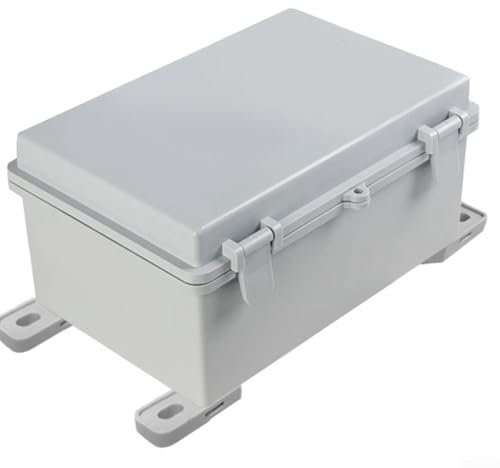 Hasaller Scatola di protezione di distribuzione IP66 Copertura trasparente impermeabile Guida DIN Scatola di giunzione di distribuzione esterna Presa protettiva Scatola impermeabile per interruttore