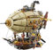 PANTASY Steampunk-Luftschiff Modellbausatz für Erwachsene, zweilagiger Zeppelin mit Zahnrad-Mechaniksystem, DIY-Bausteinset, Retro-Sci-Fi-Konstruktionsspielzeug für Sammler & zur Ausstellung
