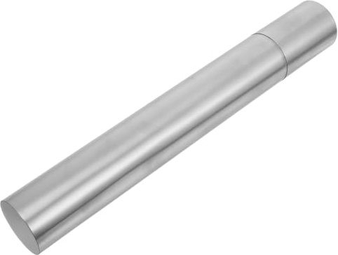 Homoyoyo Tube de Rangement Acier Inoxydable pour Certificats de Naissance et Documents Importants Design Épuré et Facile à Transporter