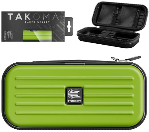 Target Darts Verde Takoma Regular Darts Case - Sujeta x 1 Juego Dardos Cartera