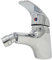 Robinet mélangeur salle de bain bidet maison tête mobile gris silver basic 8413
