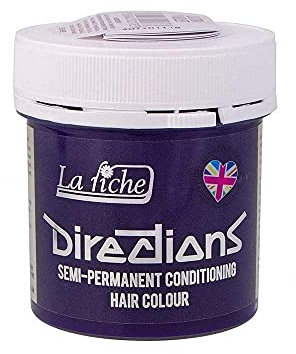 2 x New La Riche Directions Semi-Permanent Hair Color 88ml - Ultra Violet