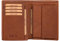 Benthill Herren Ledergeldbörse - Geldbeutel mit RFID-Schutz - Slim Portemonnaie für Herren - Echtem Vintage Leder, Farbe:Braun