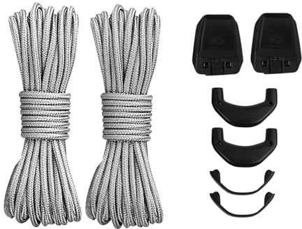 Cordones Finos de 1.5 mm para Salomon Botas de Esquí, Kit de cordones para Salomon, Sistema de Bloqueo Rápido, Cordones Redondos Sin Nudos, para Zapatos Deportivos y de Senderismo (Gris claro)