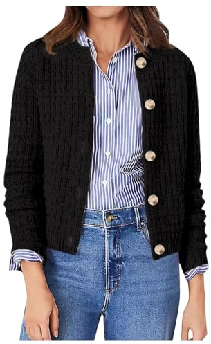 Gilet Femme Hiver Rouge Veste Courte Automne Blanche en Laine Cardigan Grande Taille Tres Chaud Gros a Bouton Manteau Gris avec Poche Interieur Long De Noel Longue Grosse Maille Court Fermeture Tweed
