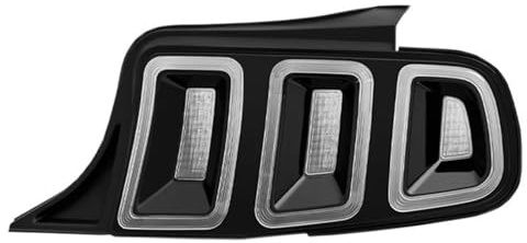 Genérico Luz Trasera Luz Trasera LED Para Ford Para Mustang 2010-2014 De Freno Conducción Señal Giro Roja Conjunto Montaje Faros Traseros