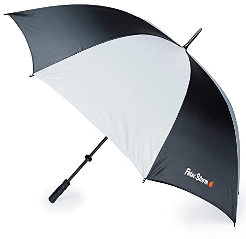 Peter Storm Golf Umbrella, Extra Large, Oversized, Lightweight, Durable, Waterproof & Wind Resistant Brolly, 48inch Diameter