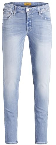 JACK & JONES JJILIAM JJORIGINAL AM 792 50SPS (12149678) - Vaqueros ajustados, azul, talla: W 31 L 30, color: azul vaquero, Tela vaquera azul., 31W x 30L