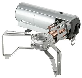 Snow Peak's Home & Camp Burner, Silver, GS-600SL-US, Designed in Japan, Lifetime Product Guarantee, Lightweight and Compact for Camping, Stable Base for Cooking, One Size