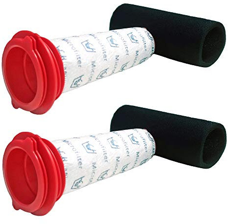 2x CleanMonster Staubsaugerfilter Set für Bosch Athlet BCH6 Serie, BCH6L2560, BCH6L2561, BCH6ZOOO Zoo'o ProAnimal, BCH6ATH25, Akku Handstaubsauger Filter Set kompatibel zu Bosch 00754176, 00754175