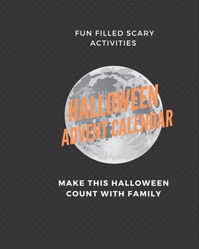 Halloween Advent Calendar 2021: Advent calendar filled with 15 activities that you can do this Halloween with your family