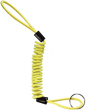 OXFORD Minder Cable for Motorcycle Scooter Motorbike Disc Lock Reminder, Yellow
