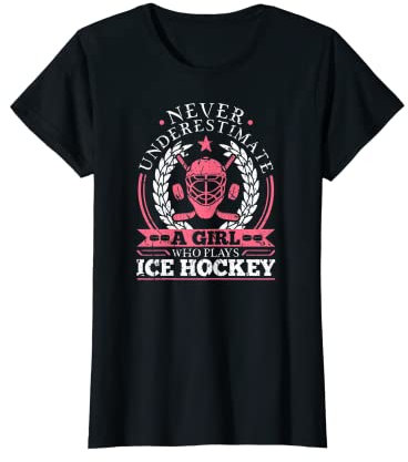 Hockey Girls für Eishockeyspieler T-Shirt