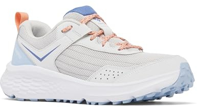 Columbia Women's Vertisol Trail Trailrunning Shoes, Grey (Silver Grey x Apricot Fizz), 4 UK