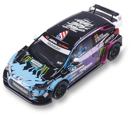 SCX - Veicolo da corsa Advance - Auto Slot Scala 1:32 (Hyundai i-20 WRC - Block)