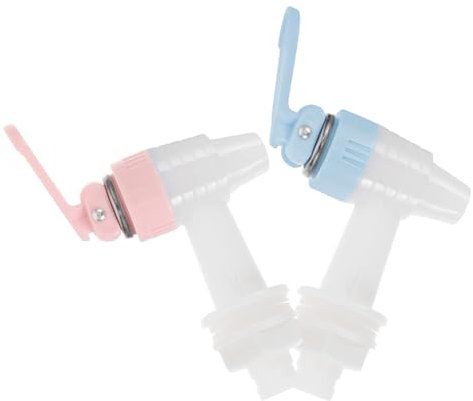 LIFKOME 2piezas Grifo Dispensador De Agua Grifo Reutilizable De Repuesto De Plástico Para Botellas