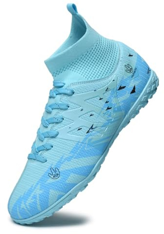 Scarpe da Calcio da Uomo con Punte Alte per Allenamento all'aperto Scarpe Sportive Traspiranti per Giovani Scarpe da Calcio