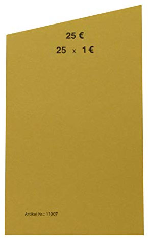 EURO Münzen Handrollpapier 50 Stück von 1 Cent bis 2 EUR frei wählbar EUR Münzrollpapier (50 Stück 1 EUR)